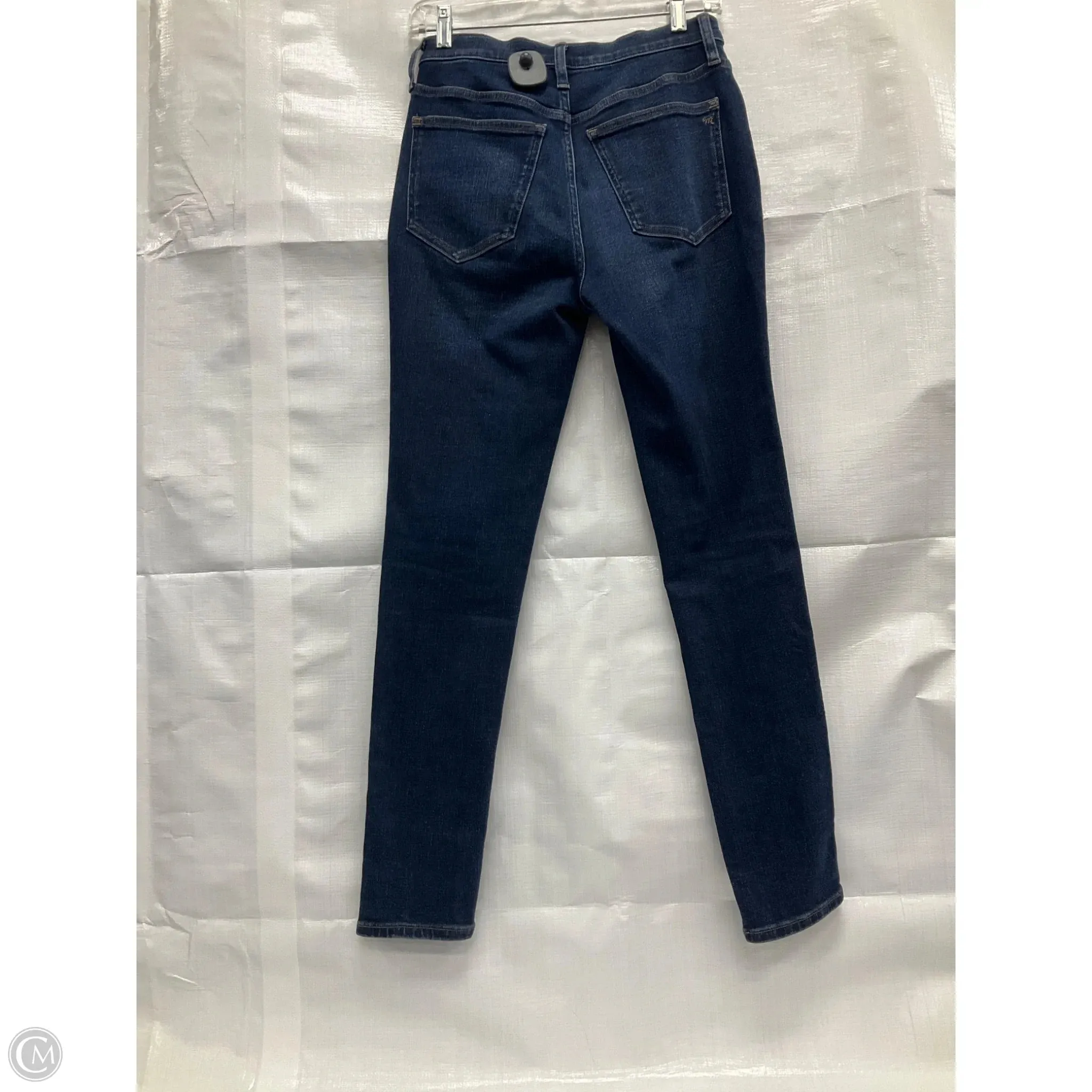 Jeans Skinny By Madewell In Blue Denim, Size: 2