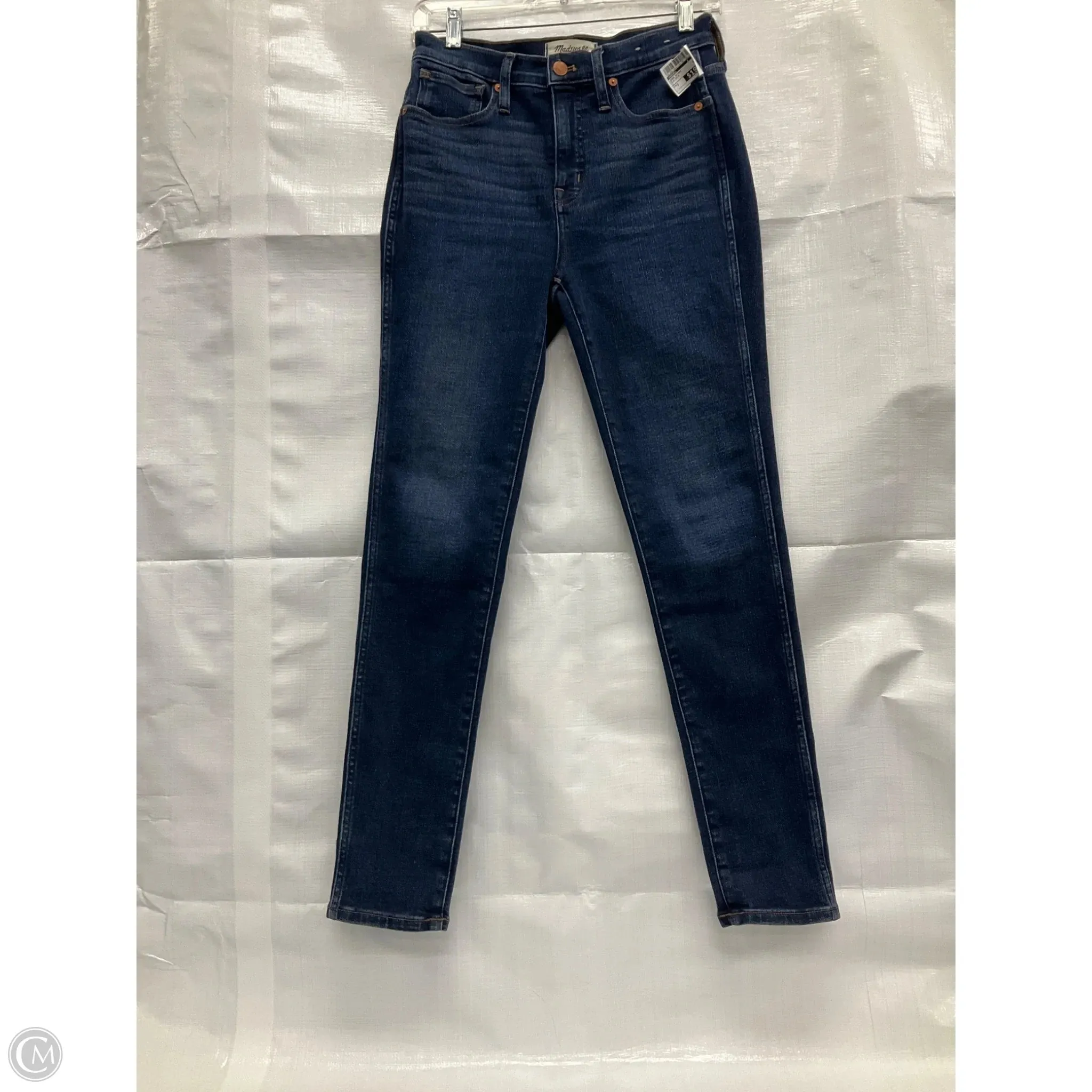 Jeans Skinny By Madewell In Blue Denim, Size: 2
