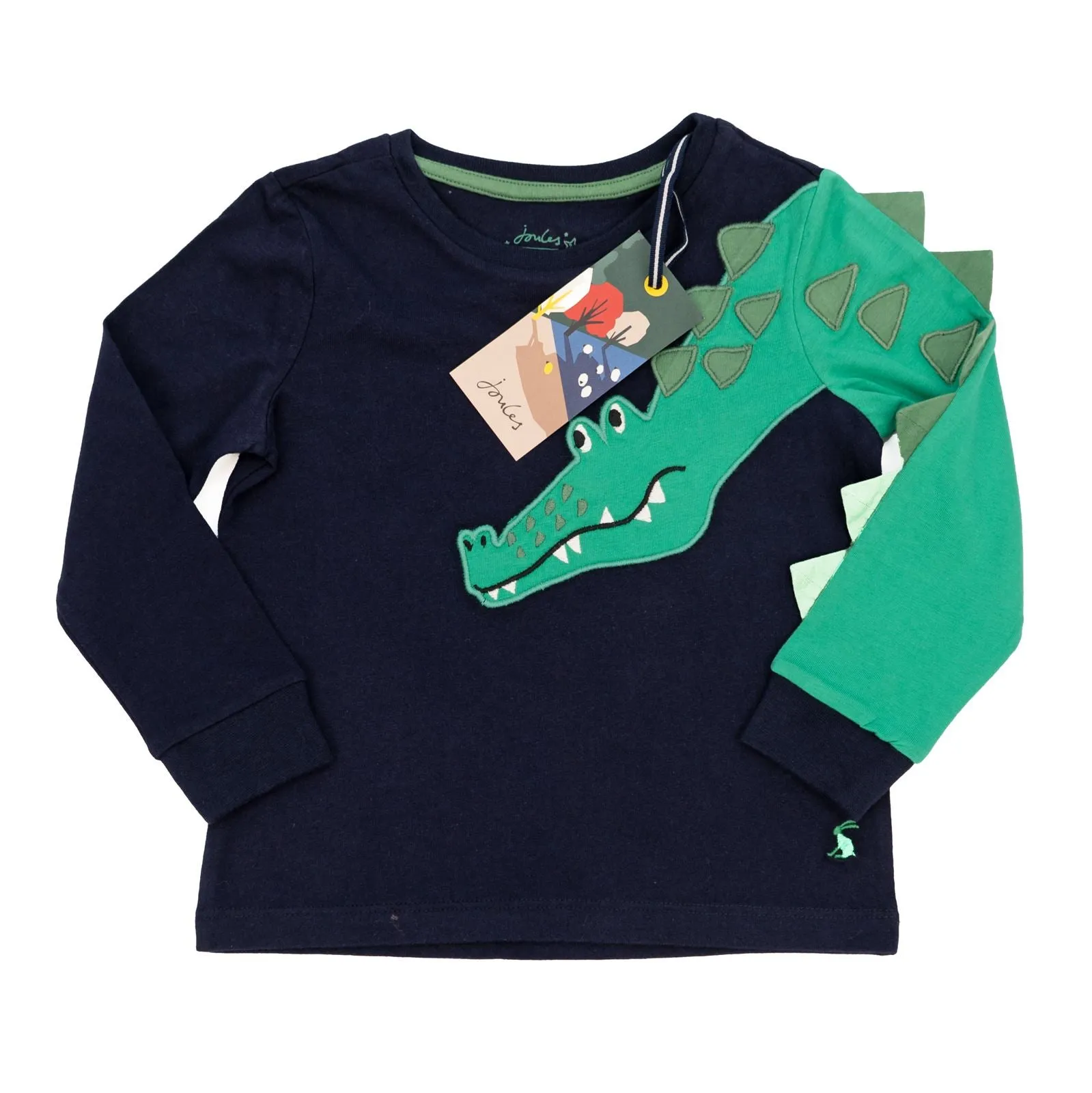 Joules Boys Navy Croc Pyjama Set