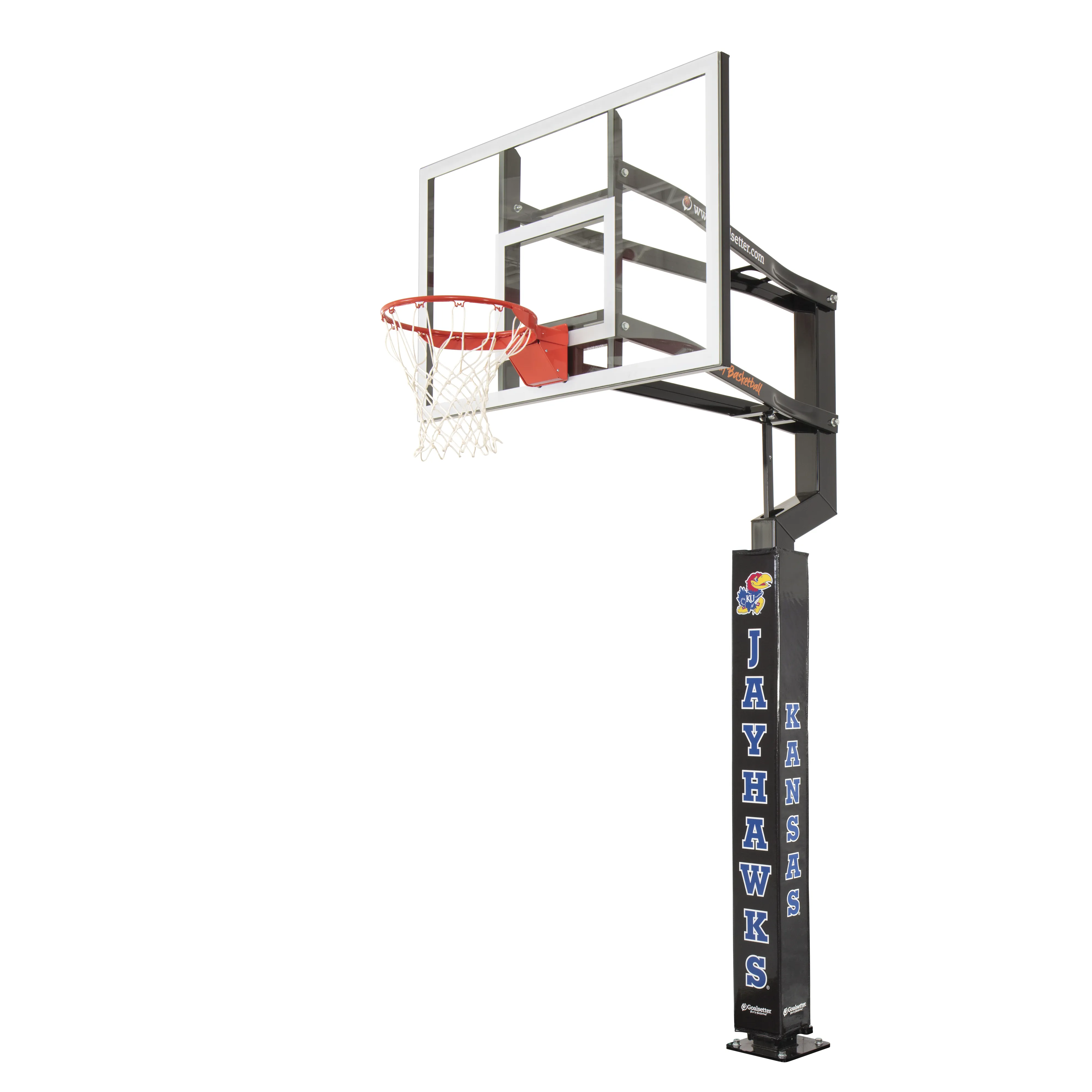 Kansas Jayhawks Basketball Pole Pad Goalsetter