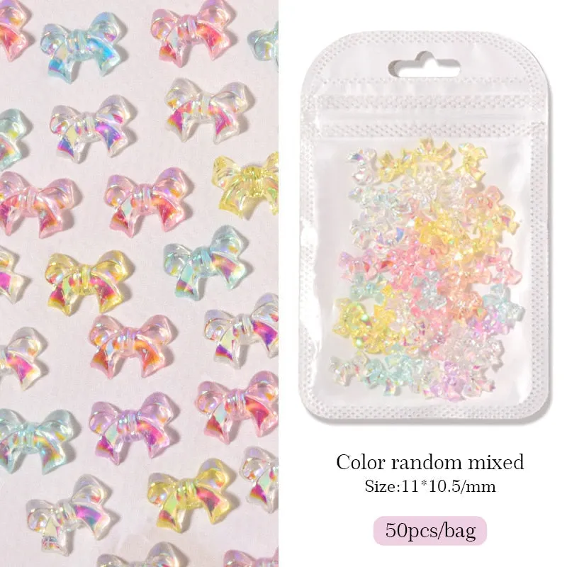 Kawaii Nail Art Sticker Gems