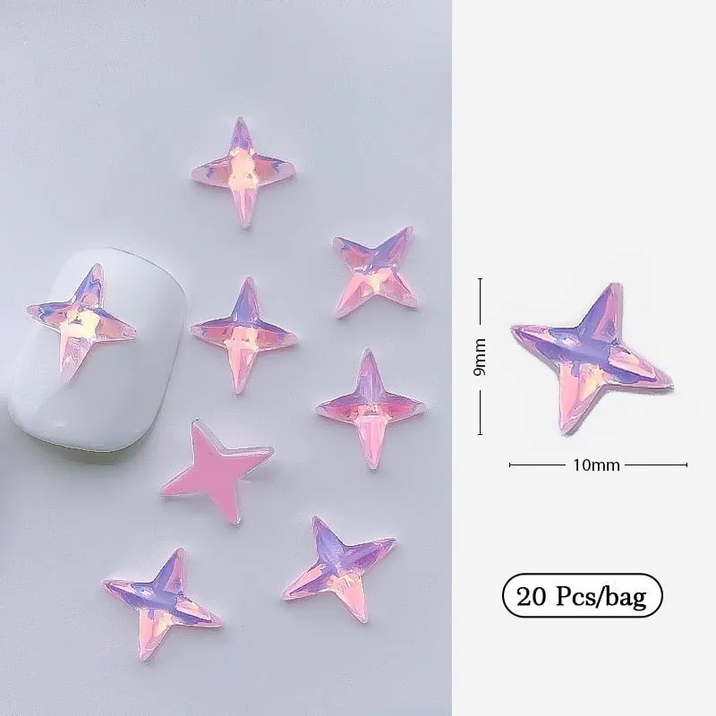 Kawaii Nail Art Sticker Gems