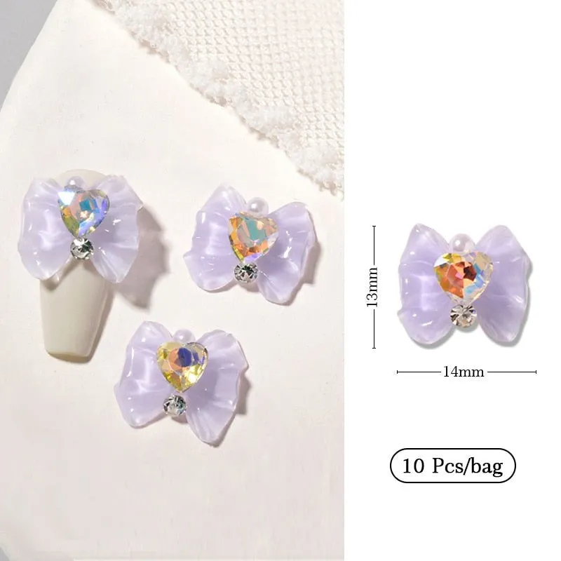 Kawaii Nail Art Sticker Gems