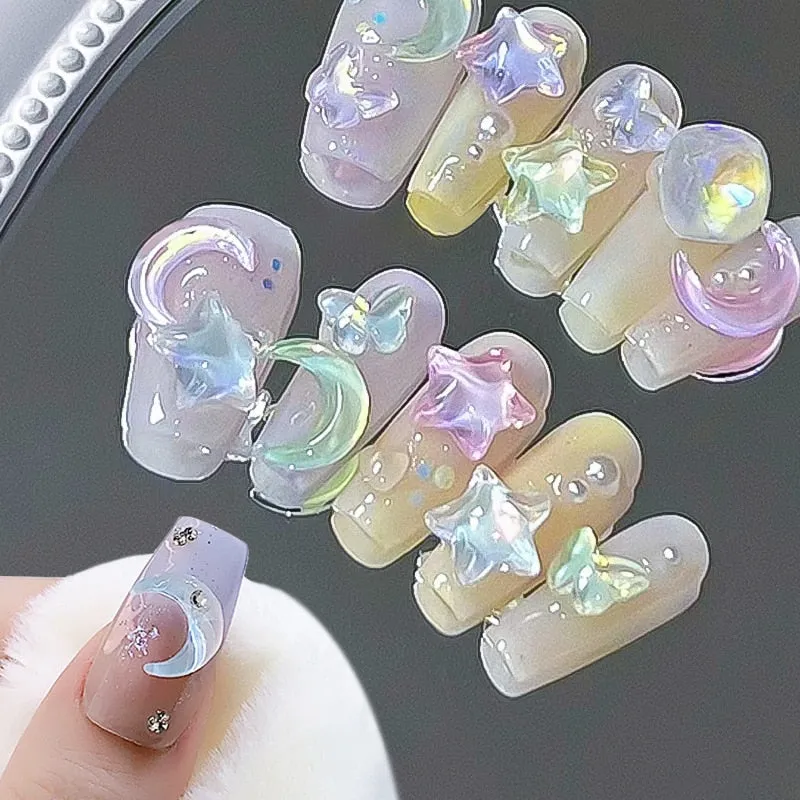 Kawaii Nail Art Sticker Gems
