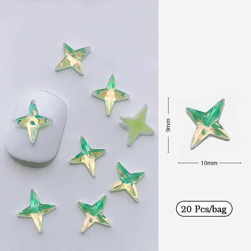 Kawaii Nail Art Sticker Gems