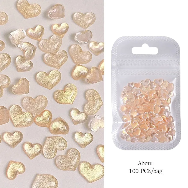 Kawaii Nail Art Sticker Gems