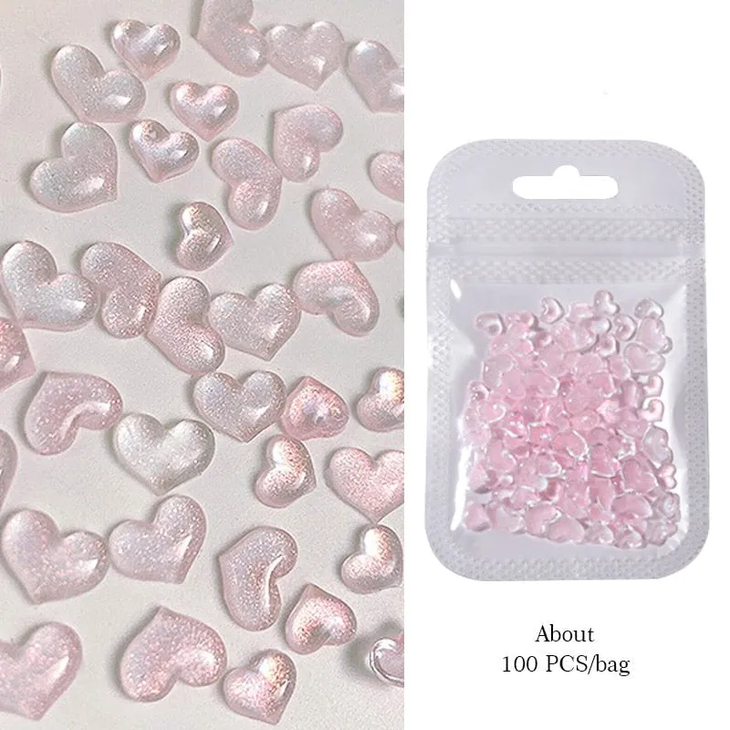 Kawaii Nail Art Sticker Gems