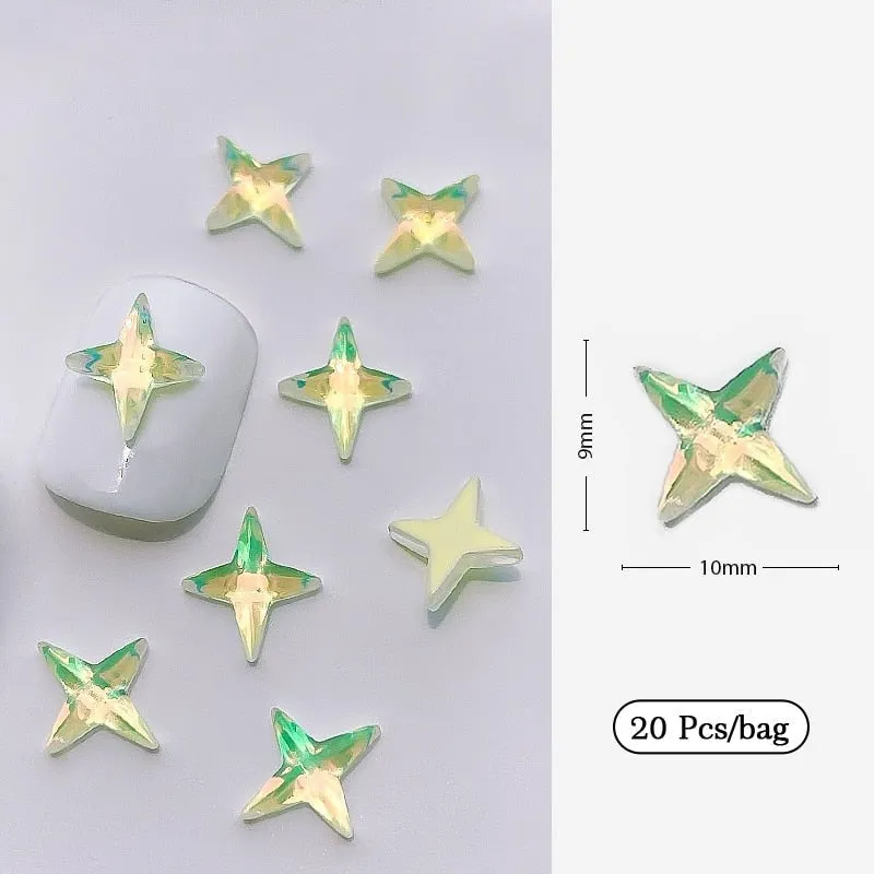 Kawaii Nail Art Sticker Gems