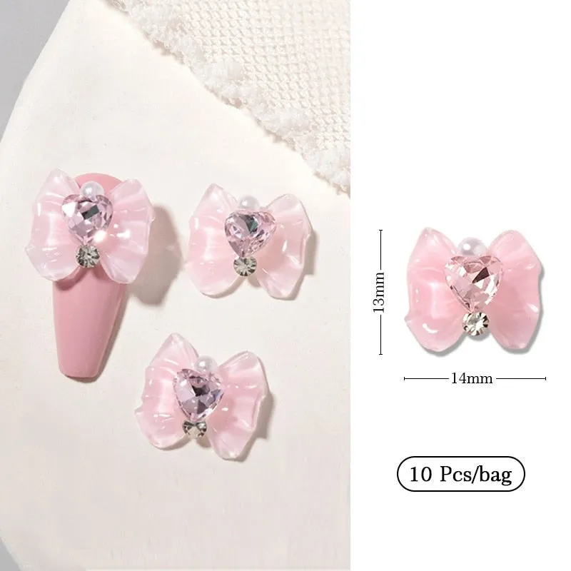 Kawaii Nail Art Sticker Gems
