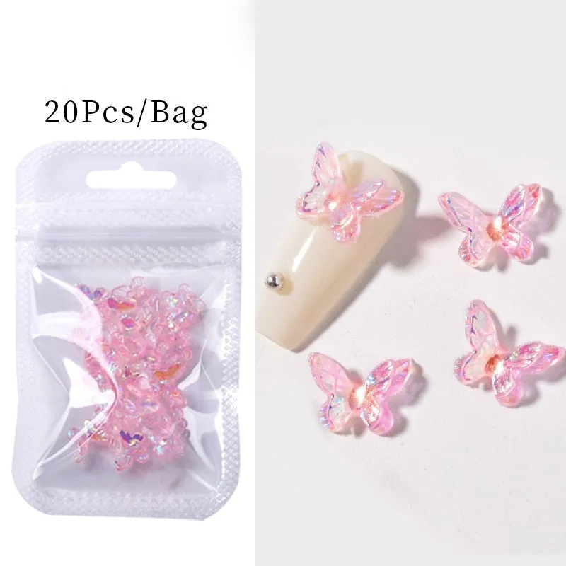 Kawaii Nail Art Sticker Gems