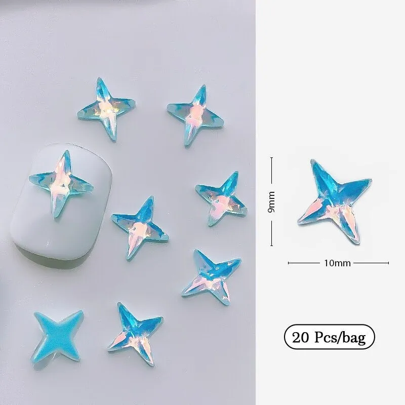 Kawaii Nail Art Sticker Gems