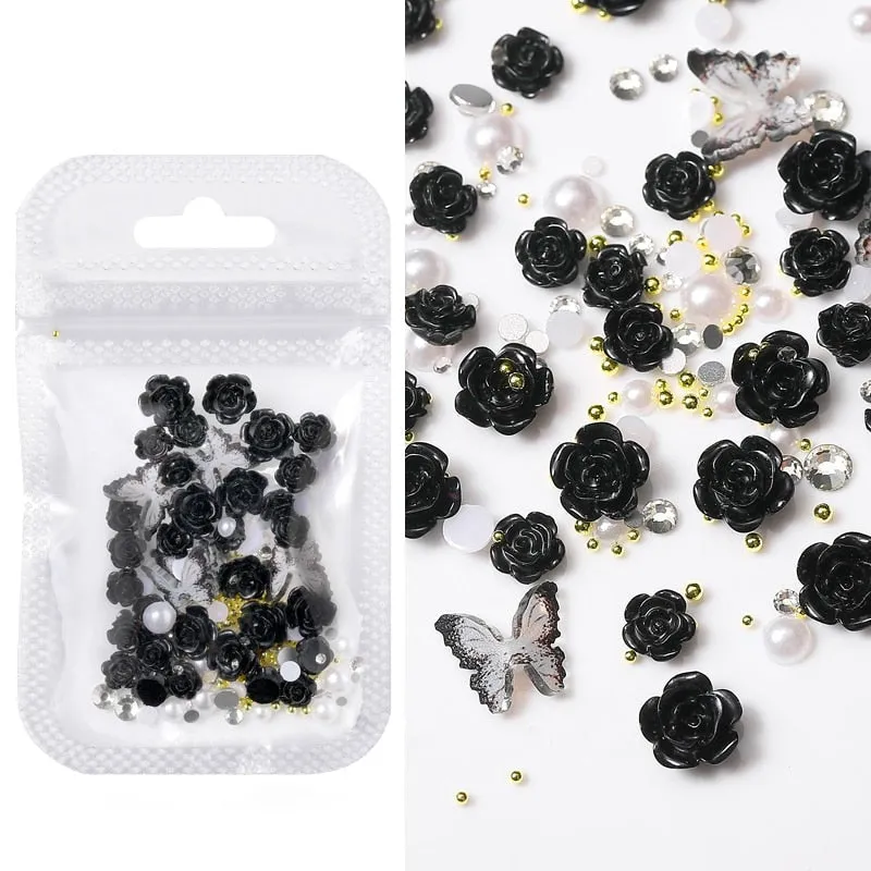Kawaii Nail Art Sticker Gems