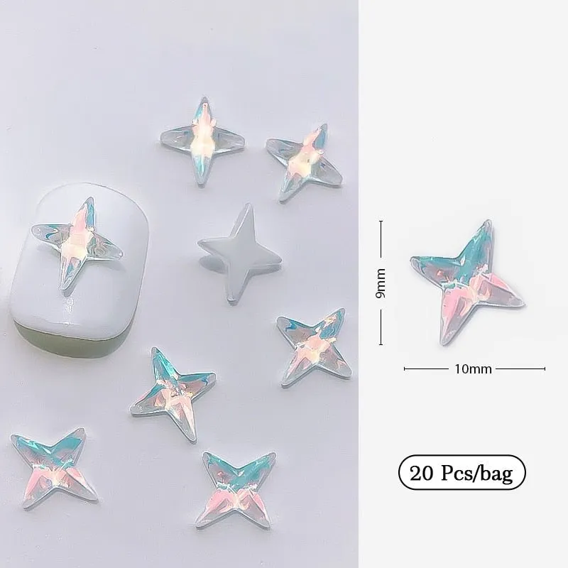 Kawaii Nail Art Sticker Gems