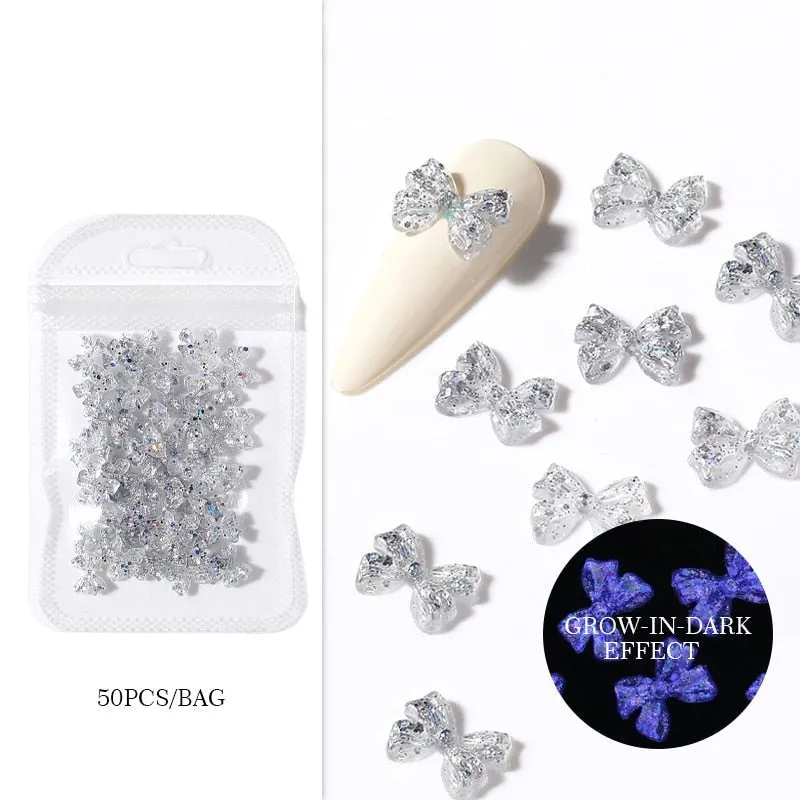 Kawaii Nail Art Sticker Gems
