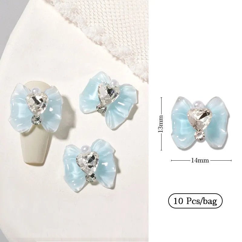 Kawaii Nail Art Sticker Gems