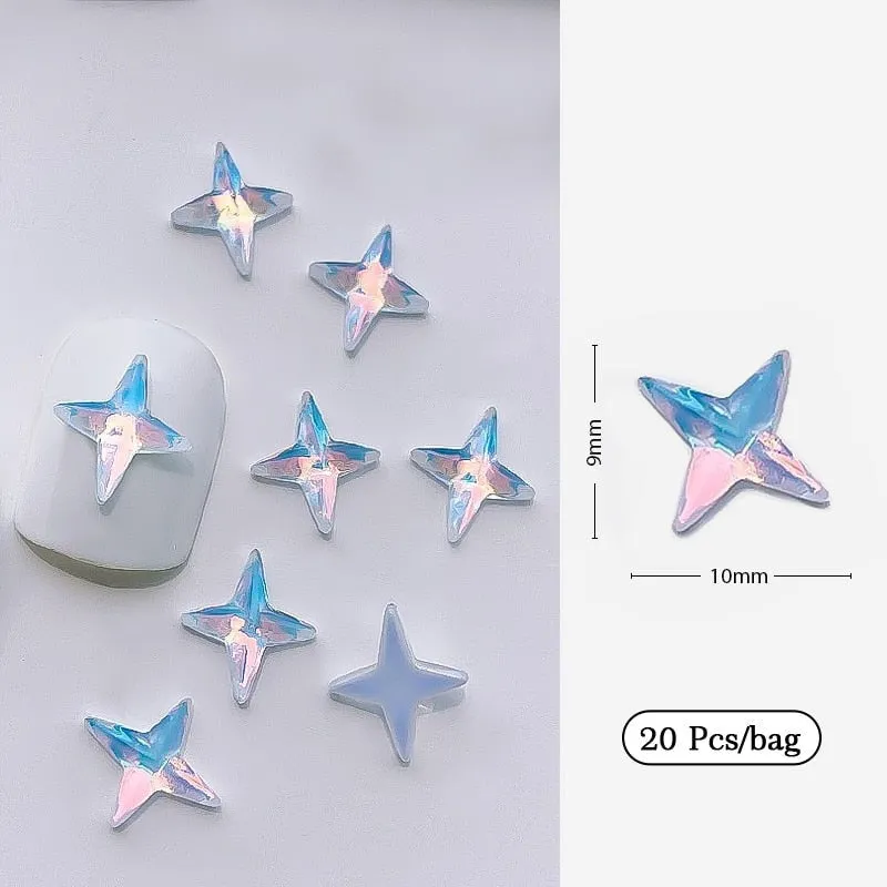 Kawaii Nail Art Sticker Gems