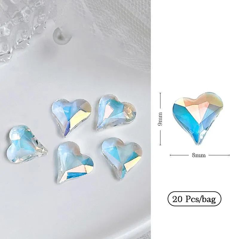 Kawaii Nail Art Sticker Gems
