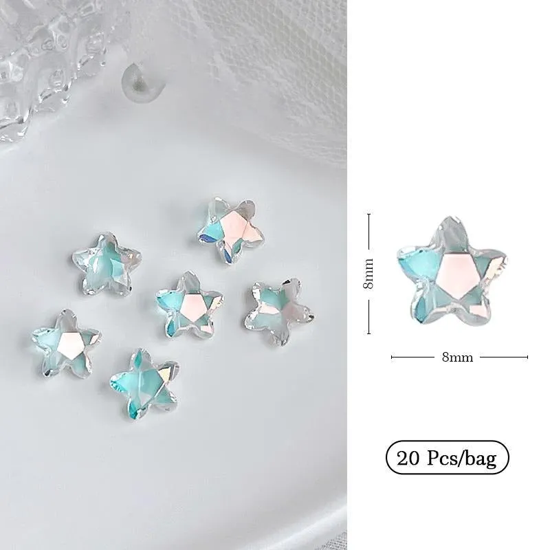 Kawaii Nail Art Sticker Gems