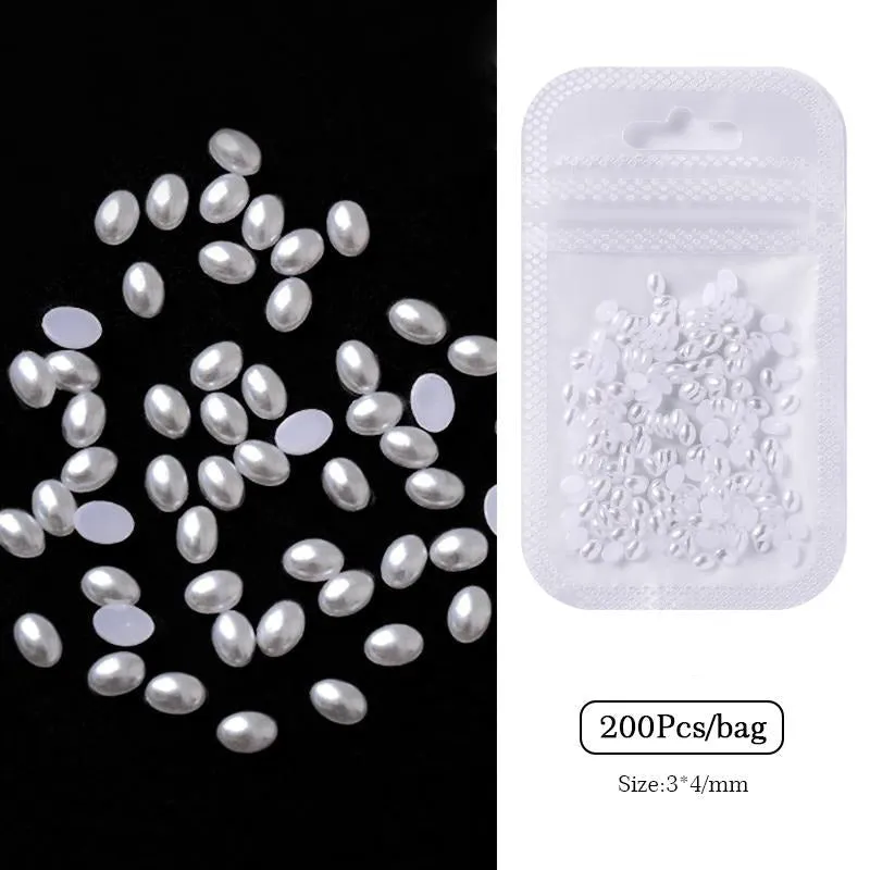 Kawaii Nail Art Sticker Gems