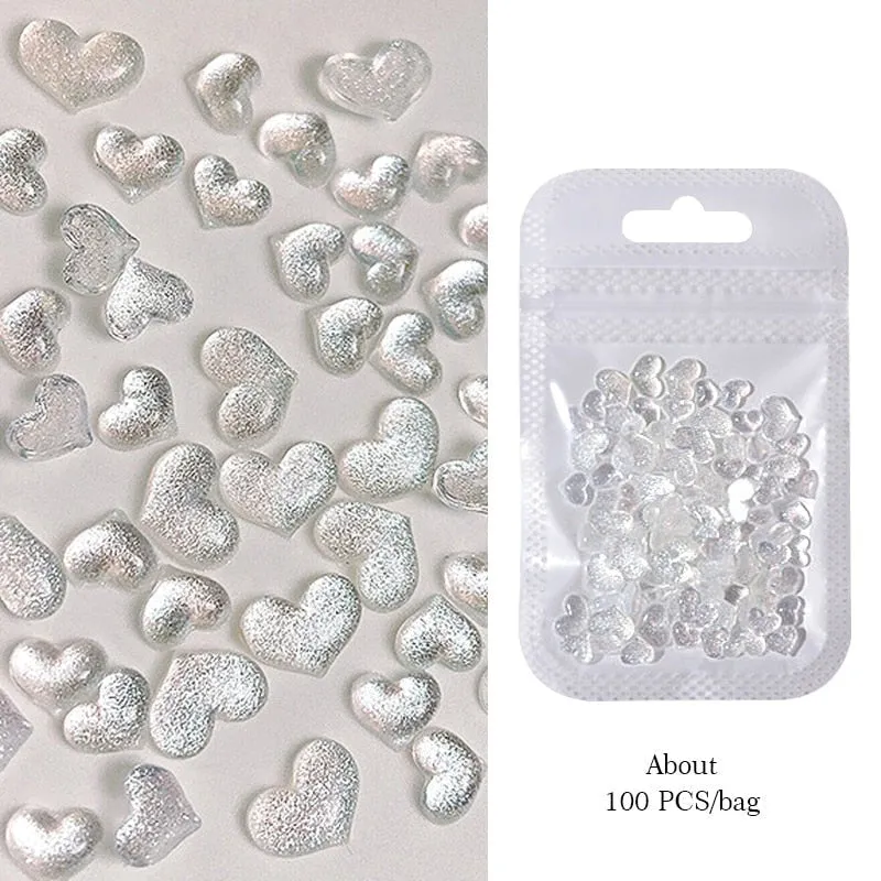 Kawaii Nail Art Sticker Gems