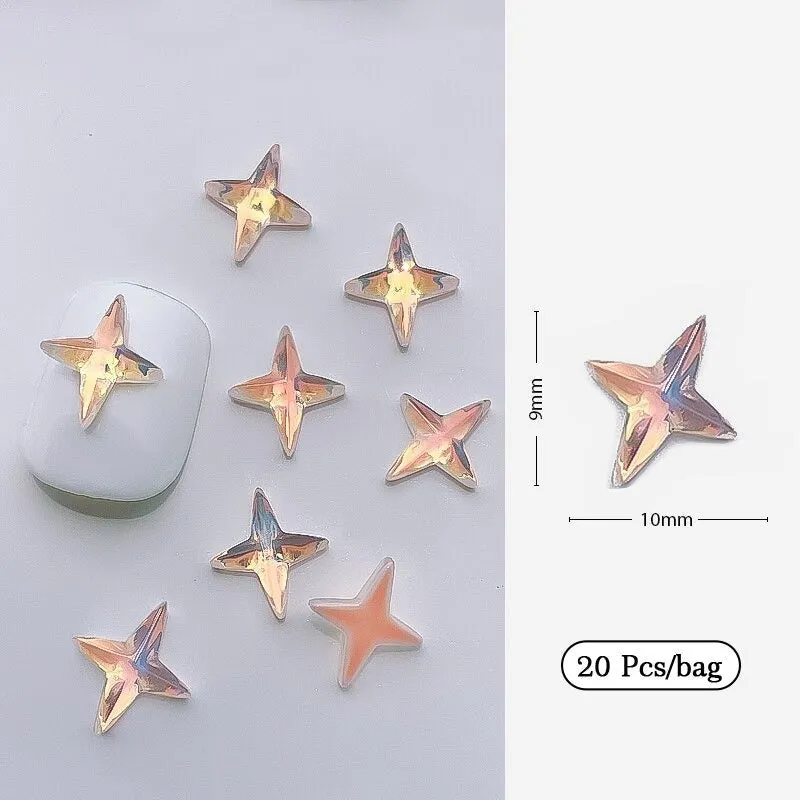 Kawaii Nail Art Sticker Gems