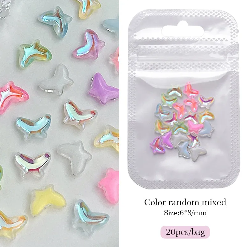Kawaii Nail Art Sticker Gems