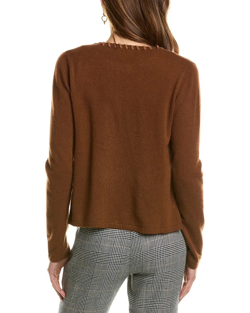 Kier   J Whipstitch Cashmere Cardigan