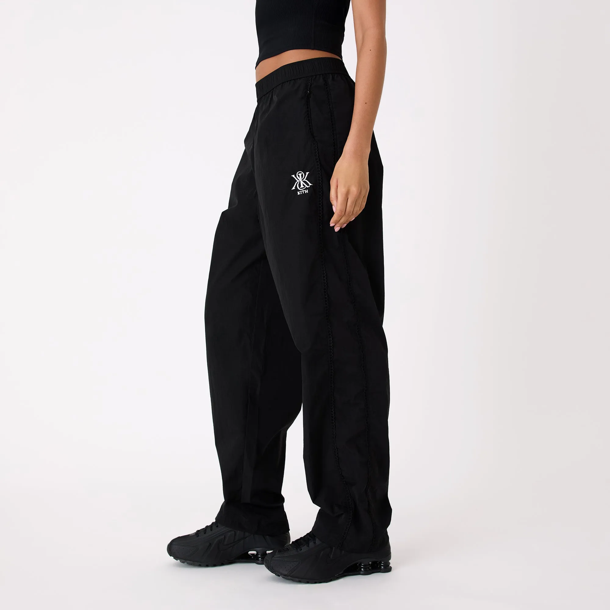 Kith Women Azariah Seamed Track Bottoms - Black KITH