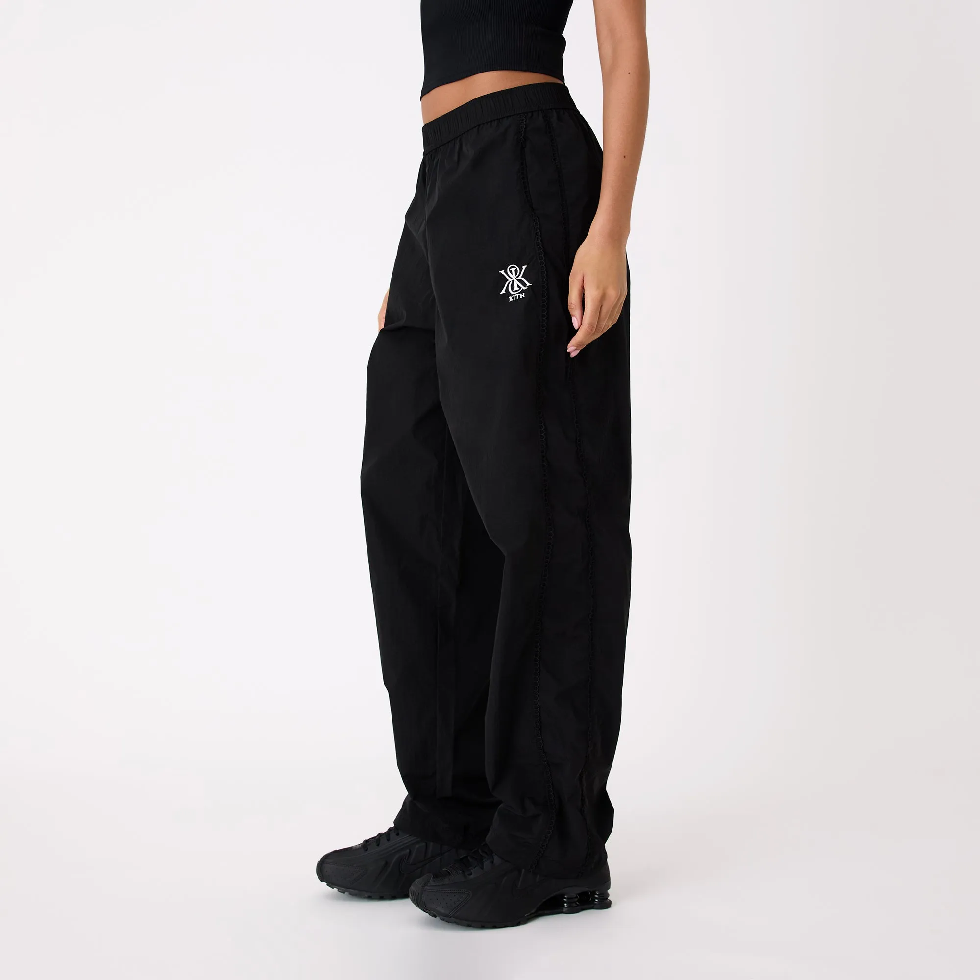 Kith Women Azariah Seamed Track Bottoms - Black KITH