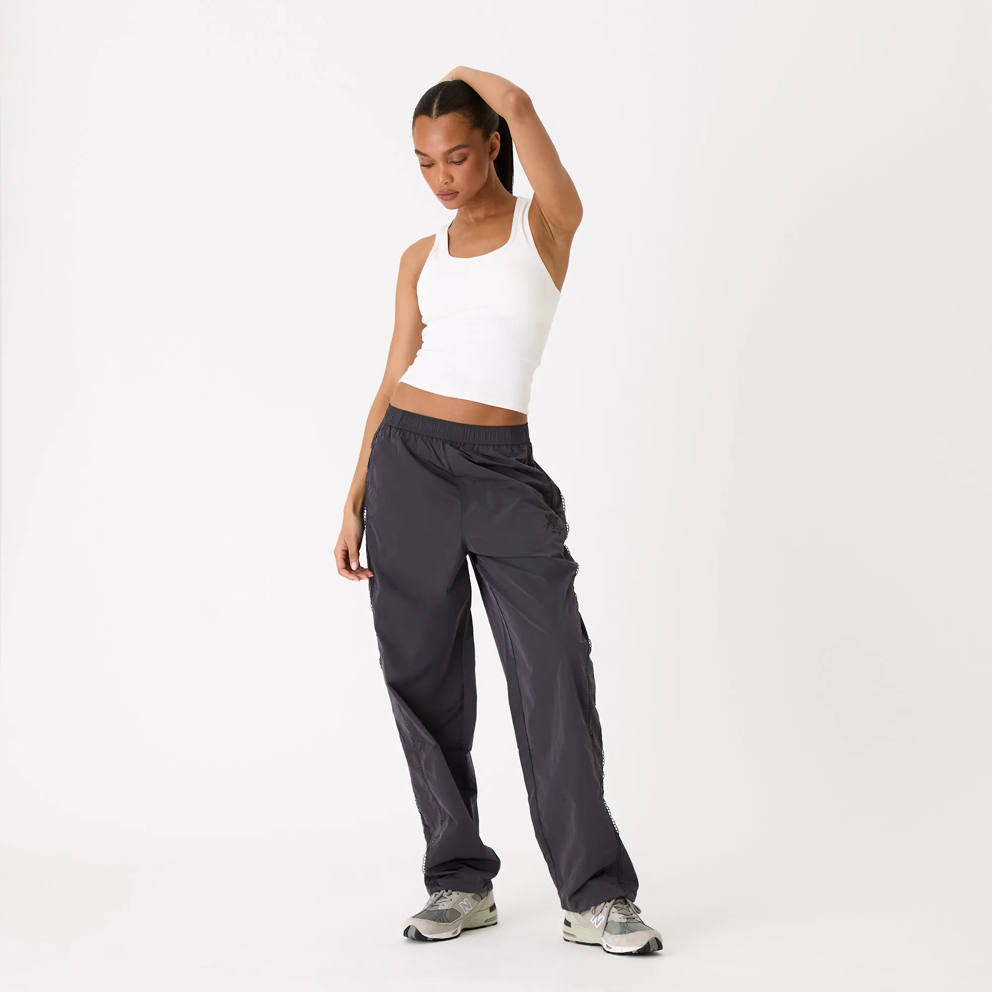 Kith Women Azariah Seamed Track Bottoms - Phantom Grey KITH
