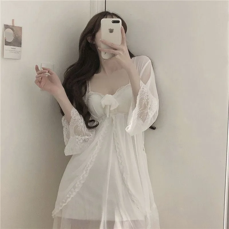 Lazy Angel Nightdress and Robe