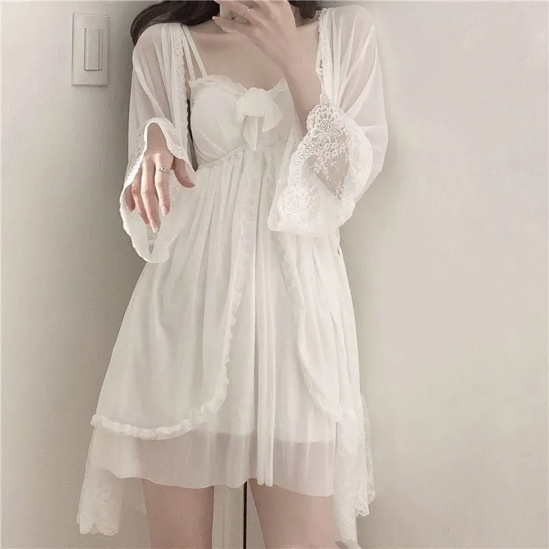 Lazy Angel Nightdress and Robe