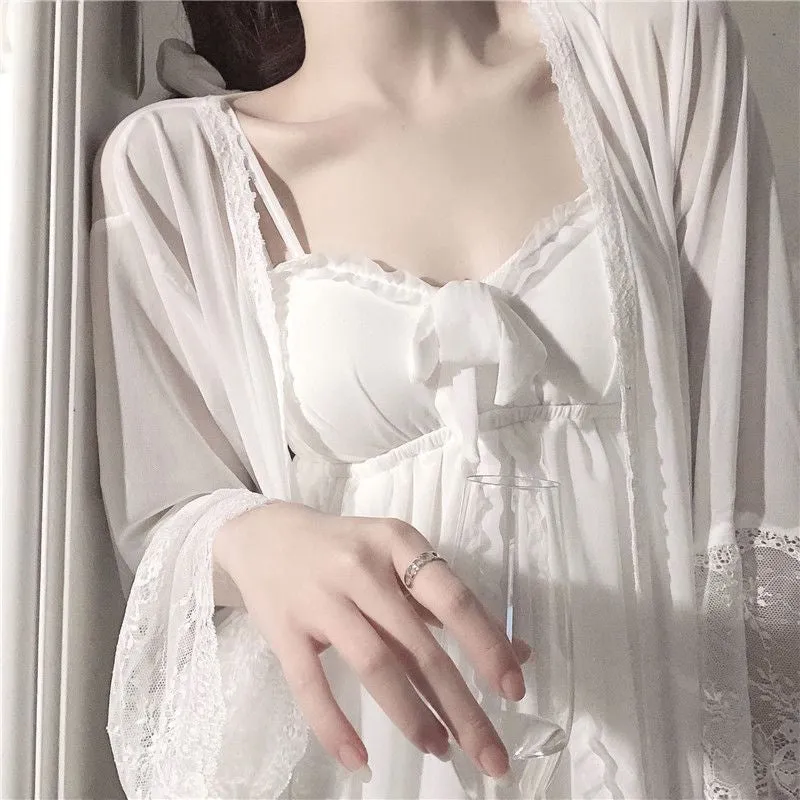 Lazy Angel Nightdress and Robe