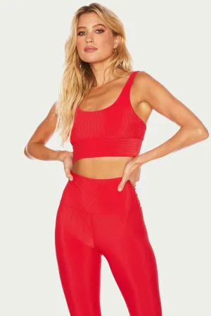 Leah Top Red Beach Riot