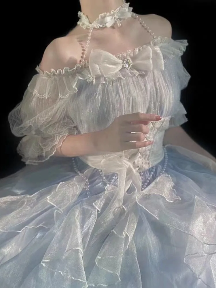 Light Blue Fairy Princess Dress