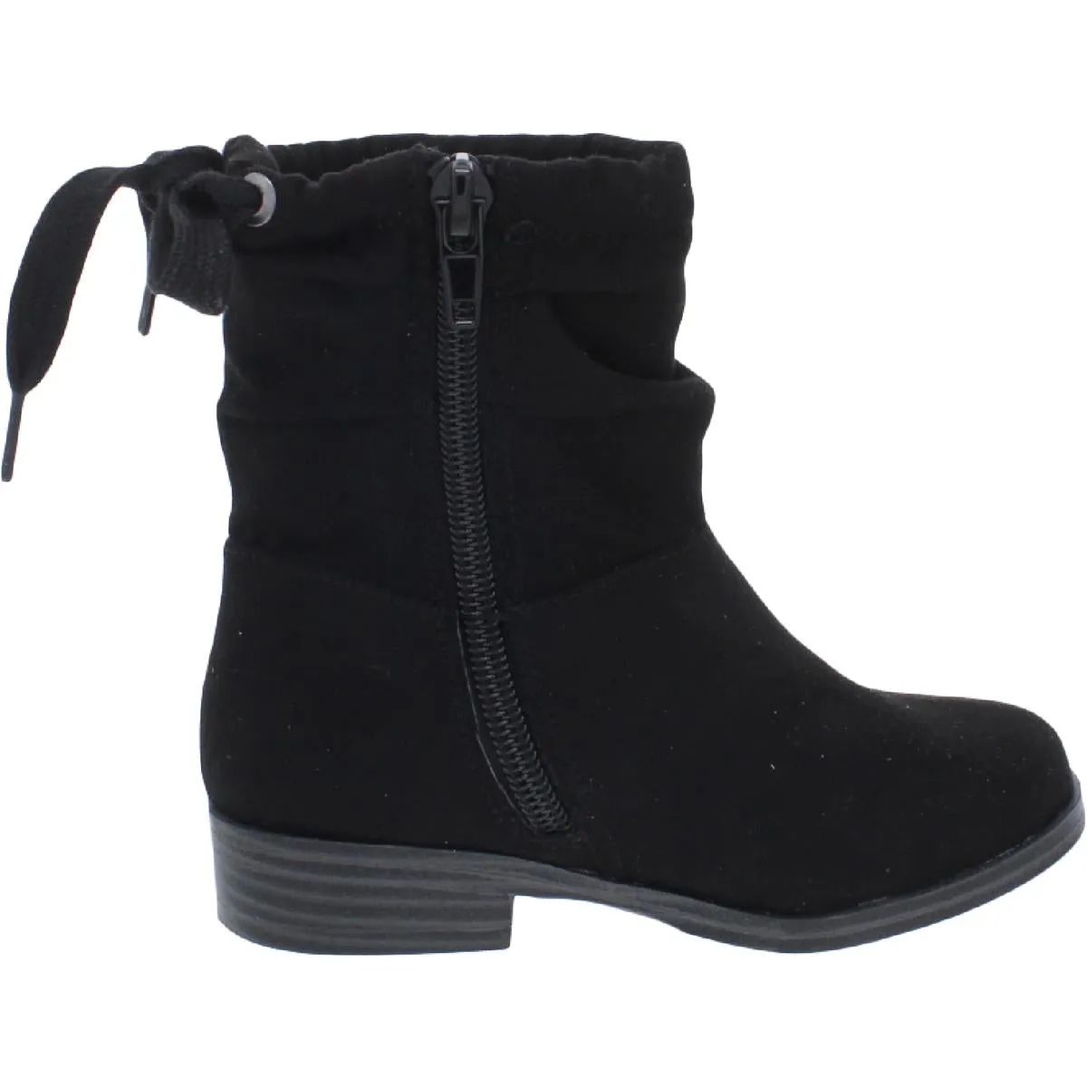 Little Kolette Girls Ruched Casual Booties