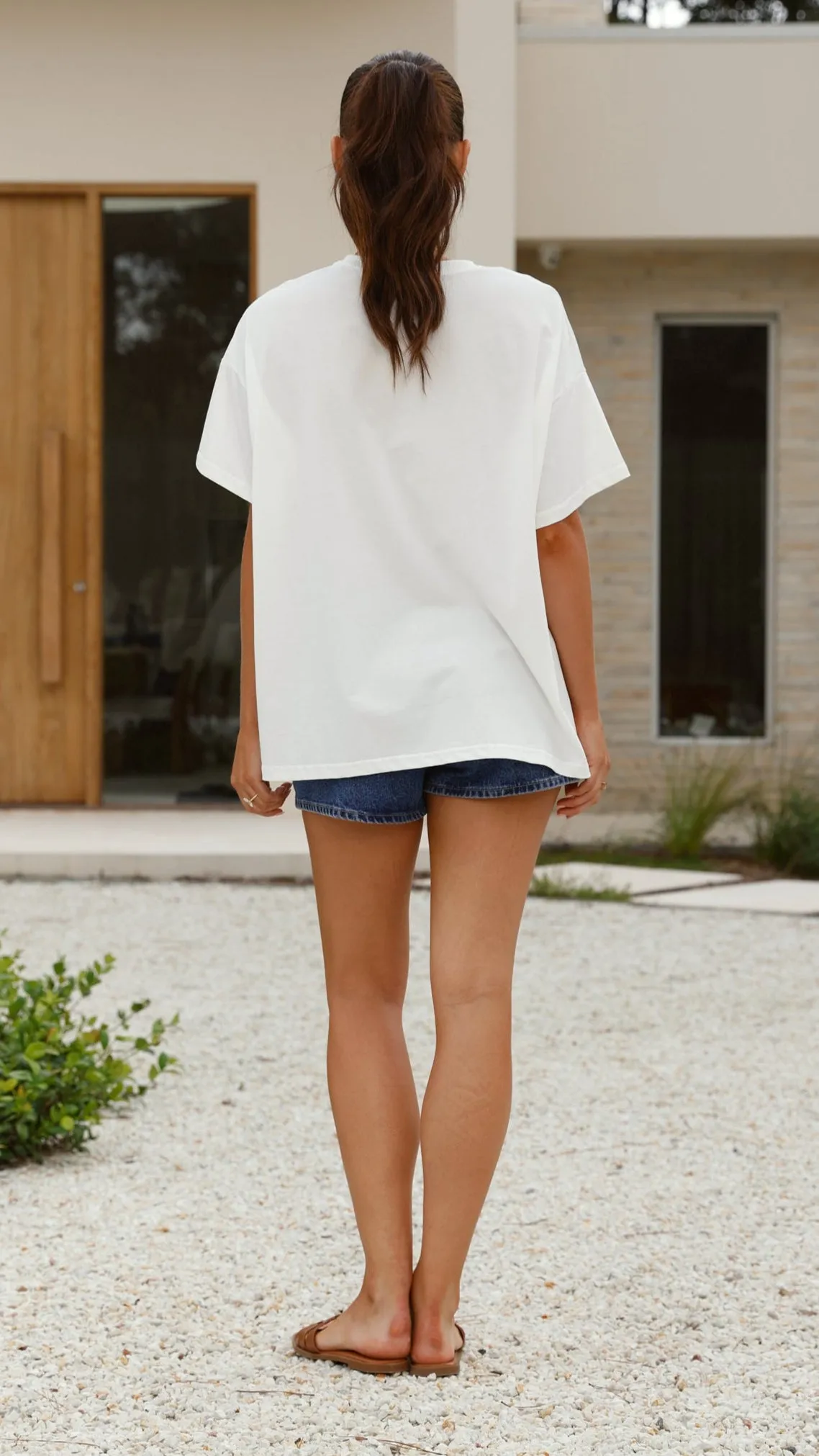 Lobster Tee - White/Pink Billy J