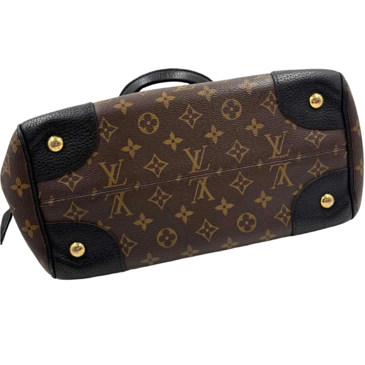 LOUIS VUITTON 2015 ESTRELA NOIR MONOGRAM Handled Tote Bag Purse