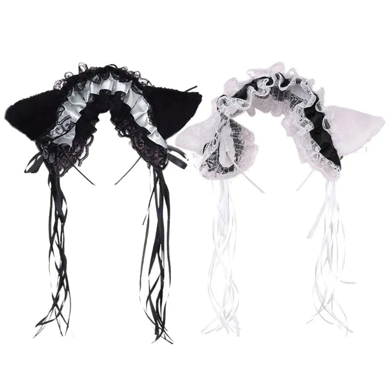 Maid Cafe Neko Ear Headband