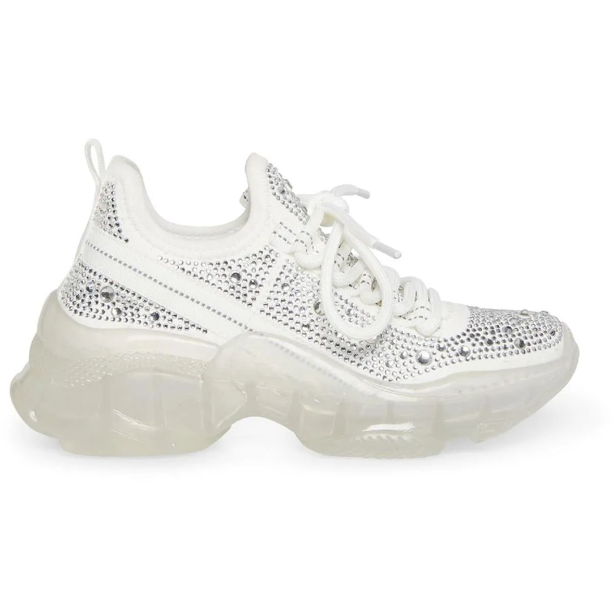 Maxima Girls Little Kid Rhinestone Casual and Fashion Sneakers