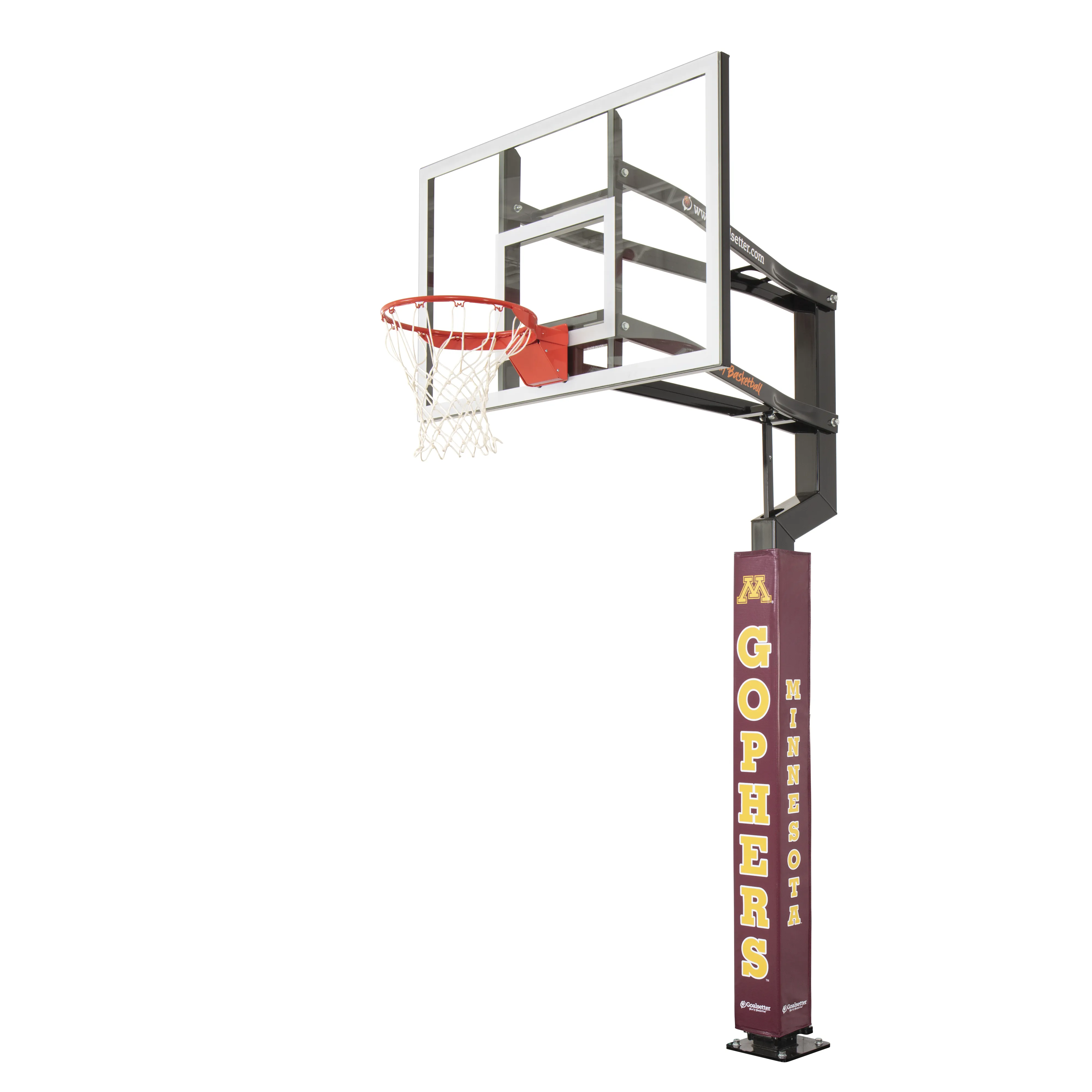 Minnesota Gophers Basketball Pole Pad Goalsetter