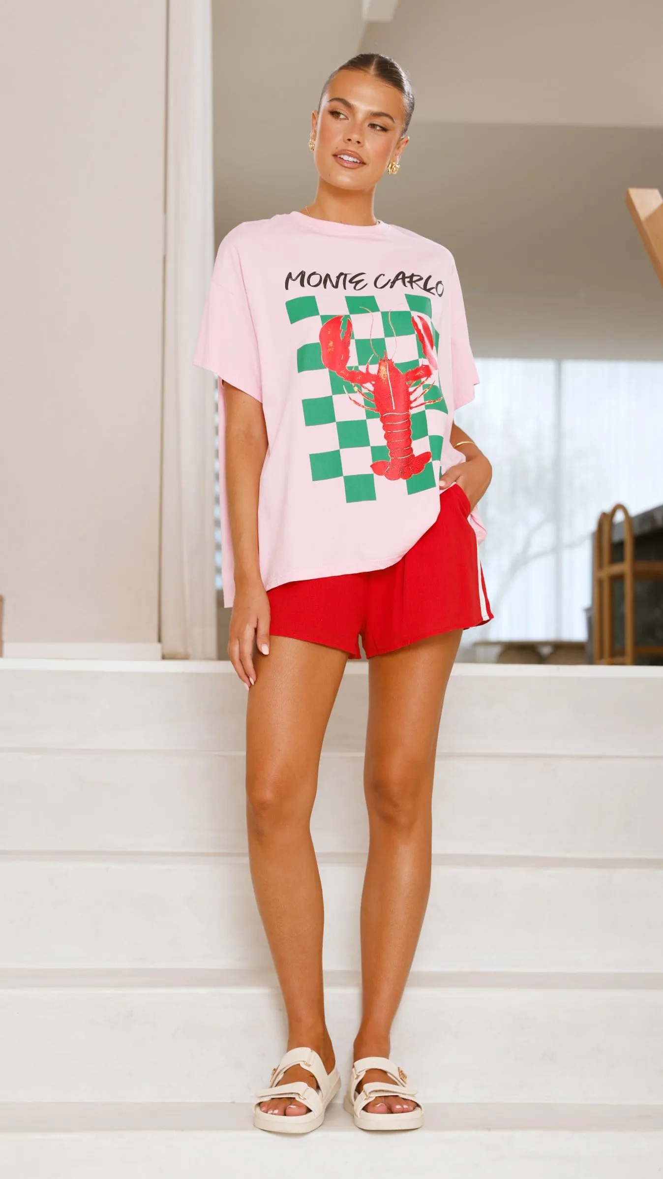 Monte Carlo Shirt and Shorts Set - Lobster Billy J