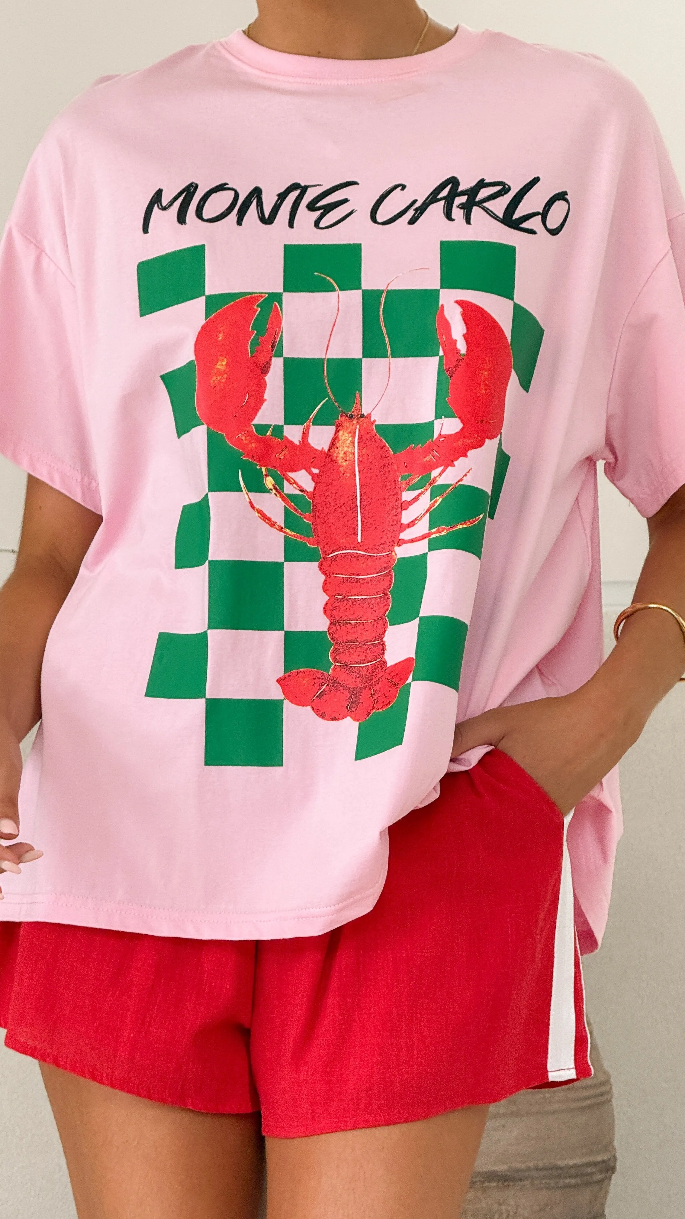 Monte Carlo Shirt and Shorts Set - Lobster Billy J