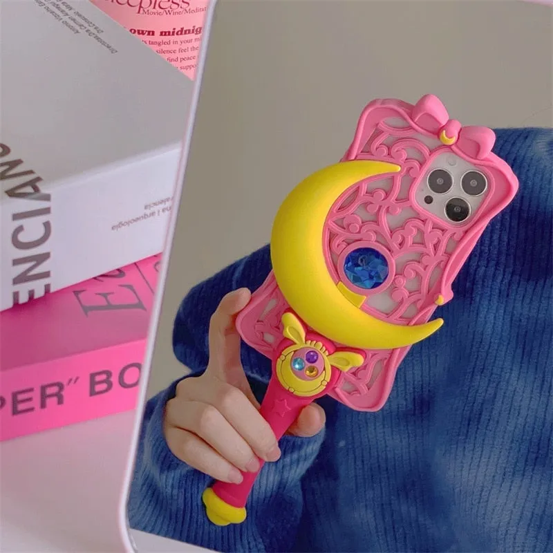 Moon Wand iPhone Case