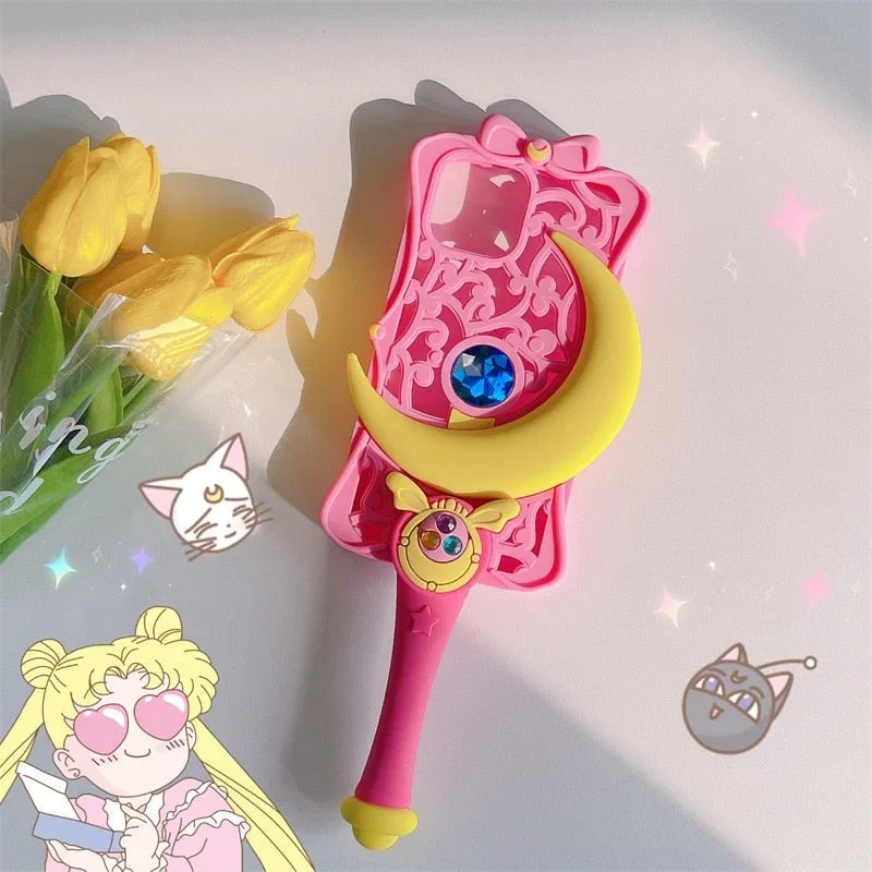 Moon Wand iPhone Case