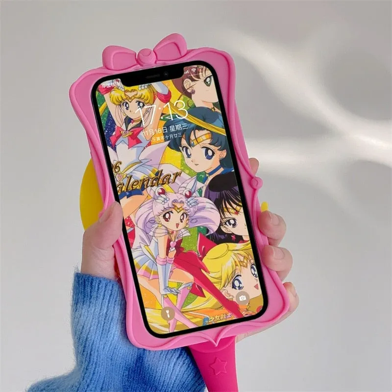 Moon Wand iPhone Case