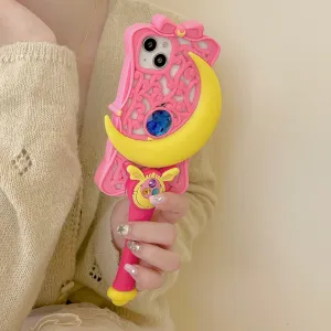 Moon Wand iPhone Case