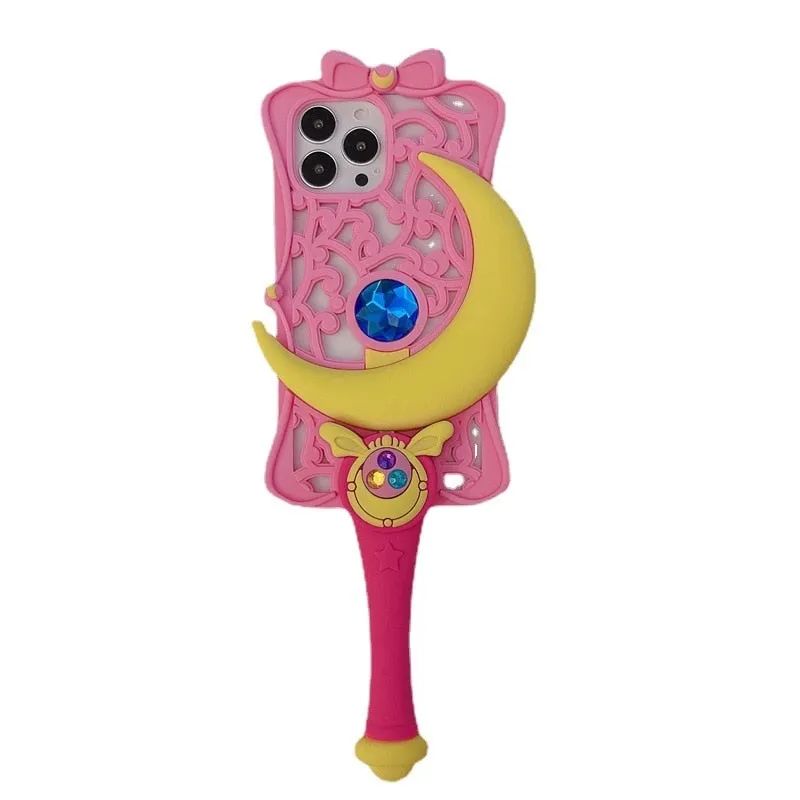 Moon Wand iPhone Case