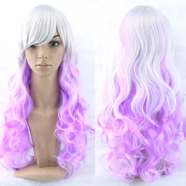 Multi-Color Long Wigs