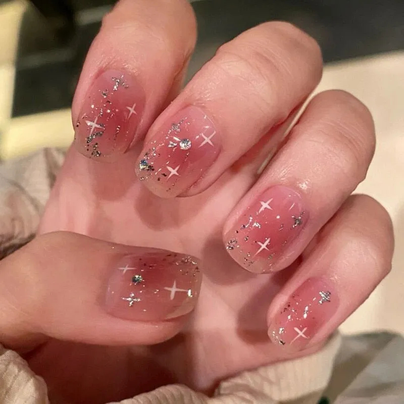 Ombre Gradient Press On Nails